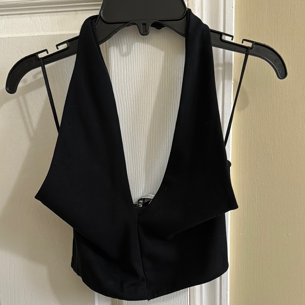 Zara Deep V neck Halter